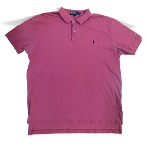 Ralph Lauren Men's Polo Shirt in Pink